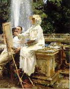 Jane Emmet und Wilfred de Glehn